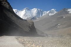 13 Ridge From Cho Oyu Towards Gyachung Kang From The Road To Rongbuk And Mount Everest North Face Base Camp In Tibet.jpg